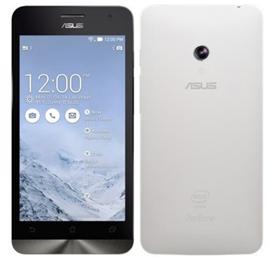 Asus Zenfone 4 Putih Gratis Mouse Logitech dan Cover Jaring Jok Motor