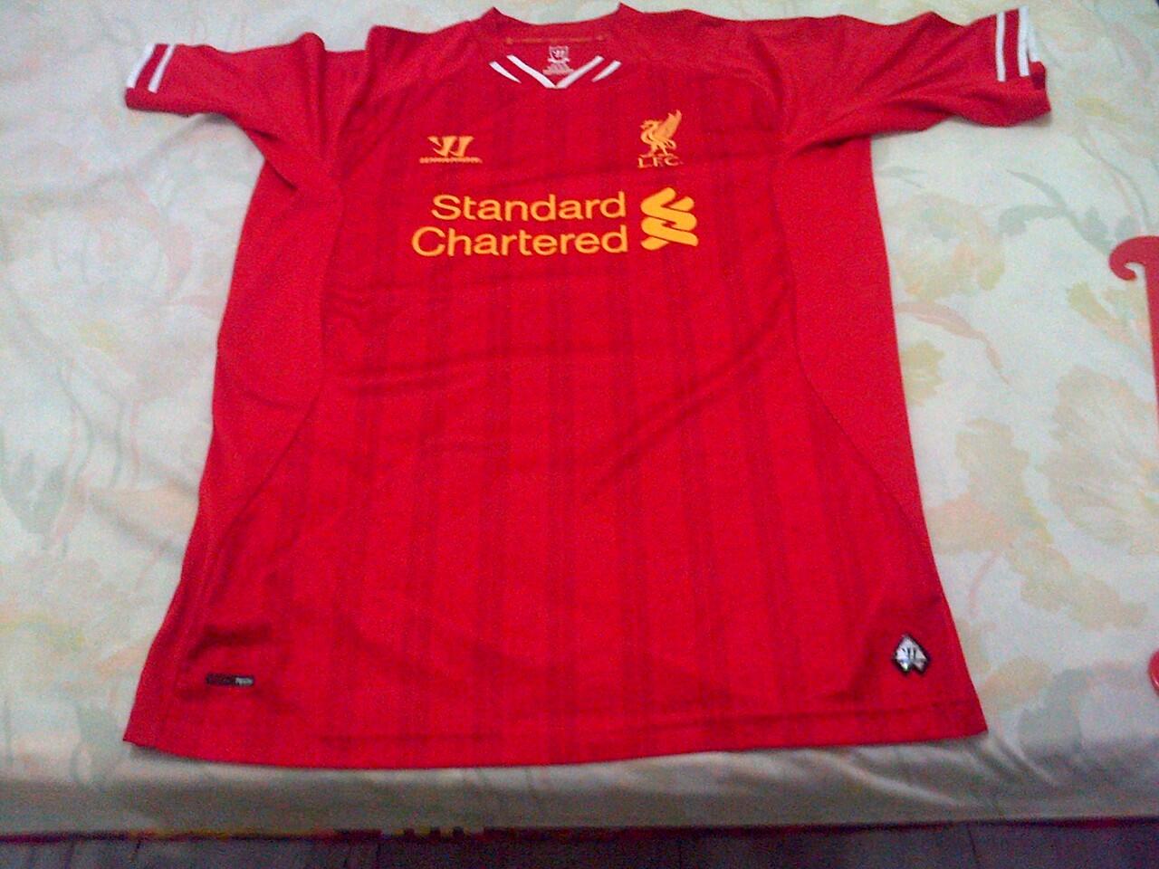 Jersey Liverpool Warrior Season 2013/2014 size XL ORIGINAL !!!!!!!
