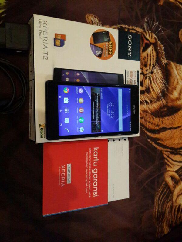 jual samsung note3 black dan sony t2 ultra dual like new kota tangerang