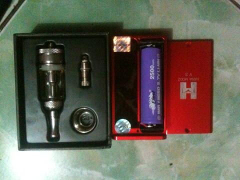 WTS HANA MODZ V3 + TANK NAUTILUS 5ml + BATTREY EFAST
