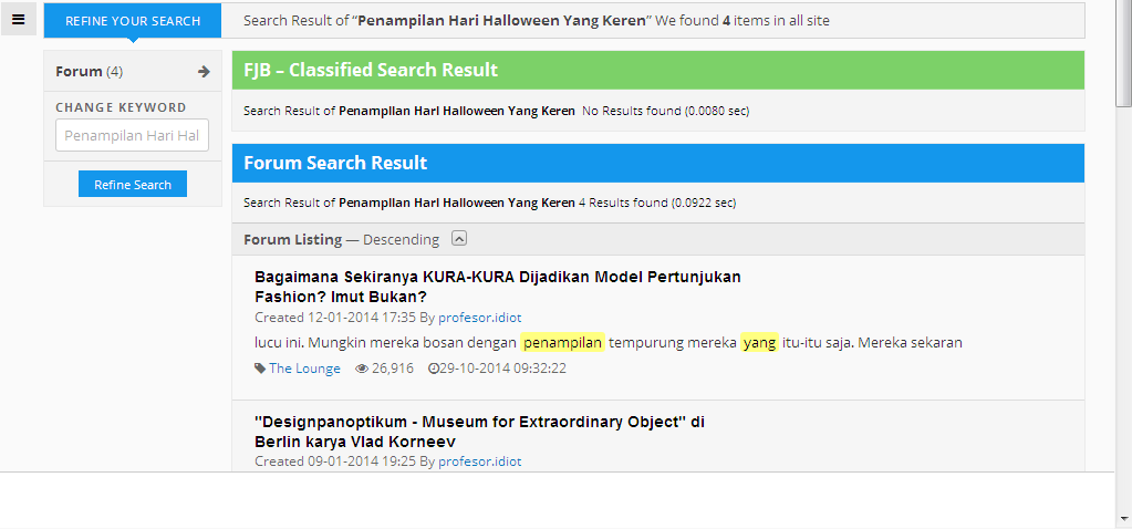  Penampilan Hari Halloween Yang Keren &#91;Pic+&#93;