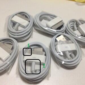 Kabel USB Ipad 1/2/3 iphone 2/3/4 100% ori!!