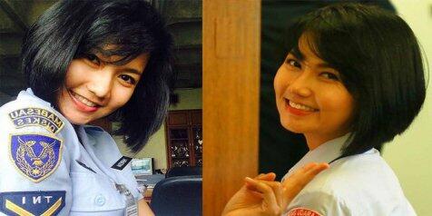 Pramugari cantik pesawat presiden RI ini hebohkan media sosial