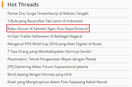 Aturan-Aturan Sekolah di Indonesia yang Sulit Diterima 