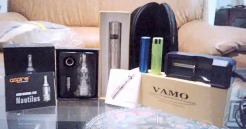Vamo V5 Paket Full Kit Vaporizer