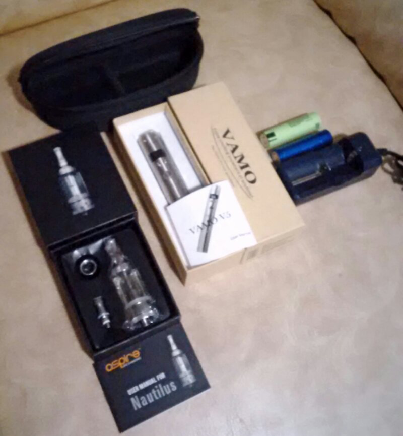 Vamo V5 Paket Full Kit Vaporizer