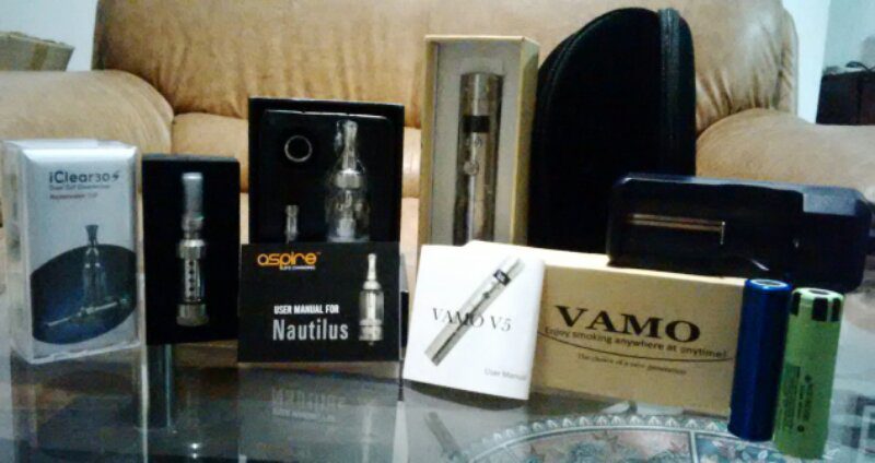 Vamo V5 Paket Full Kit Vaporizer
