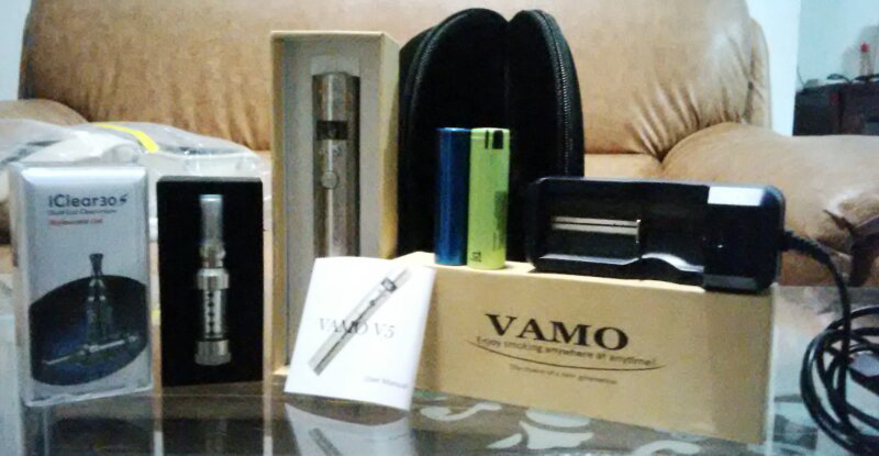 Vamo V5 Paket Full Kit Vaporizer