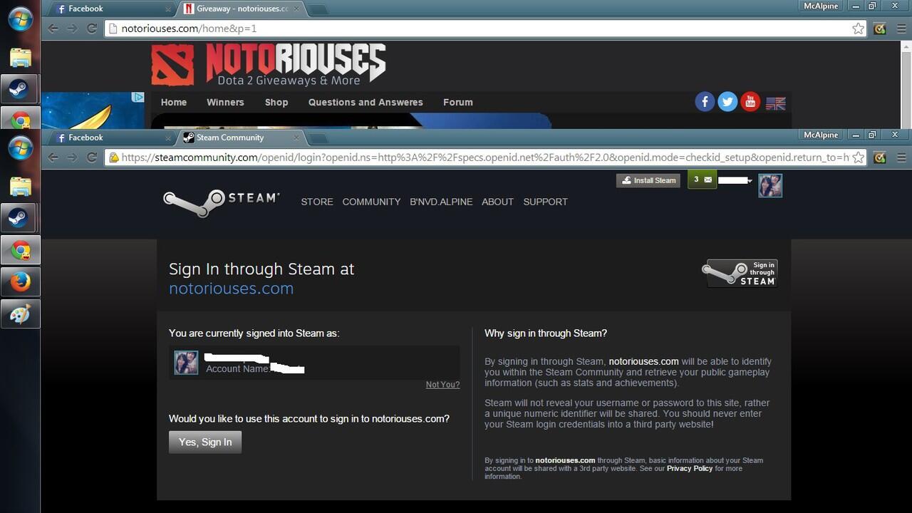 Giveaway Notoriouses Dota 2