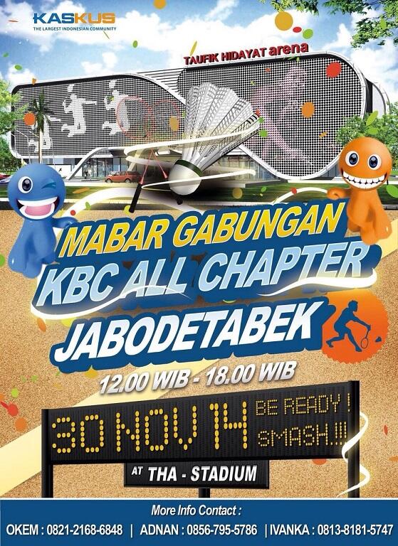 &#91;Invitation&#93; Mabar Gabungan KBC All Chapter Jabodetabek 2014