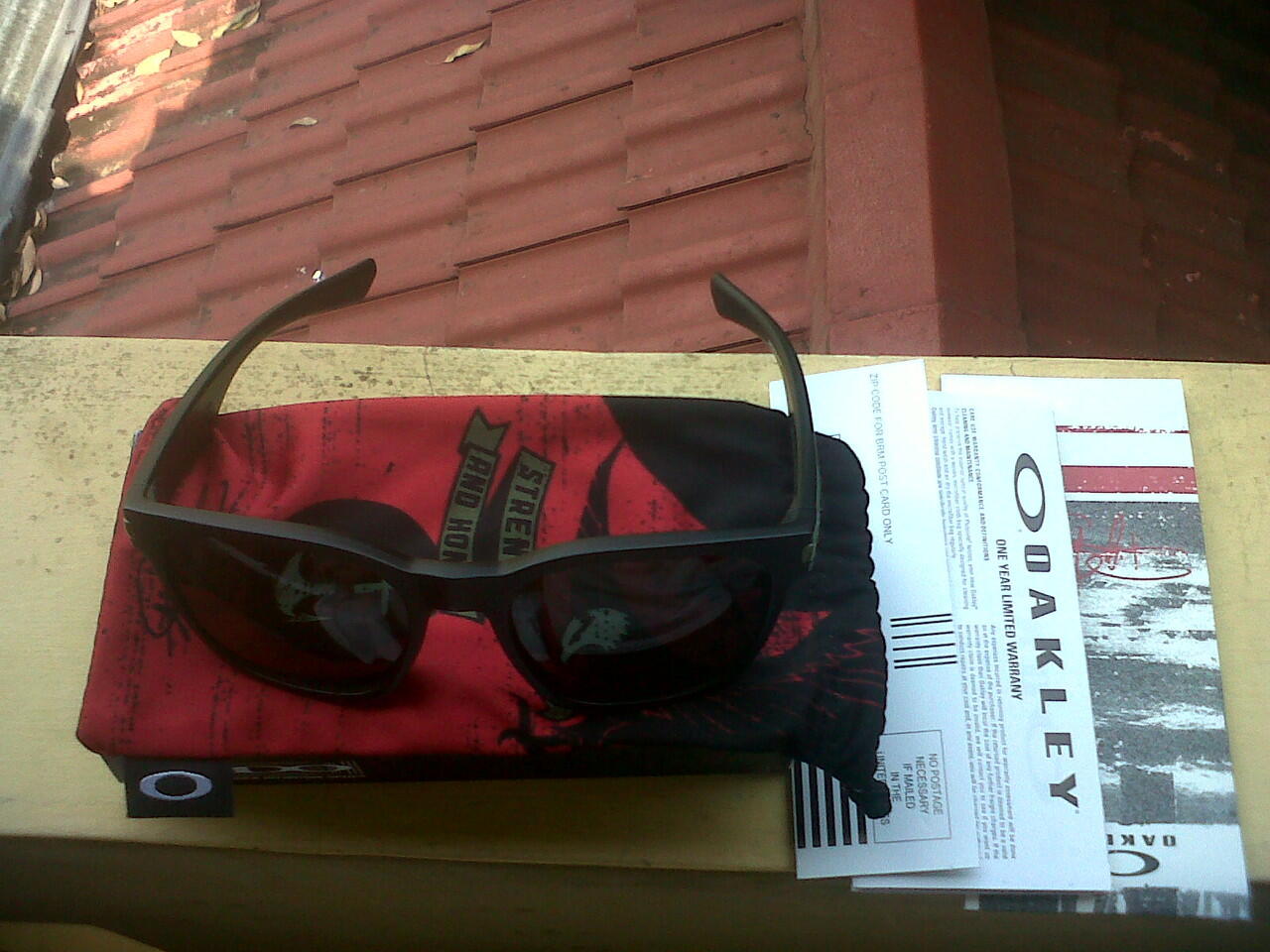OAKLEY GARAGE ROCK RYAN SHECKLER 100% ORIGINAL NEW MURAH MERIAH