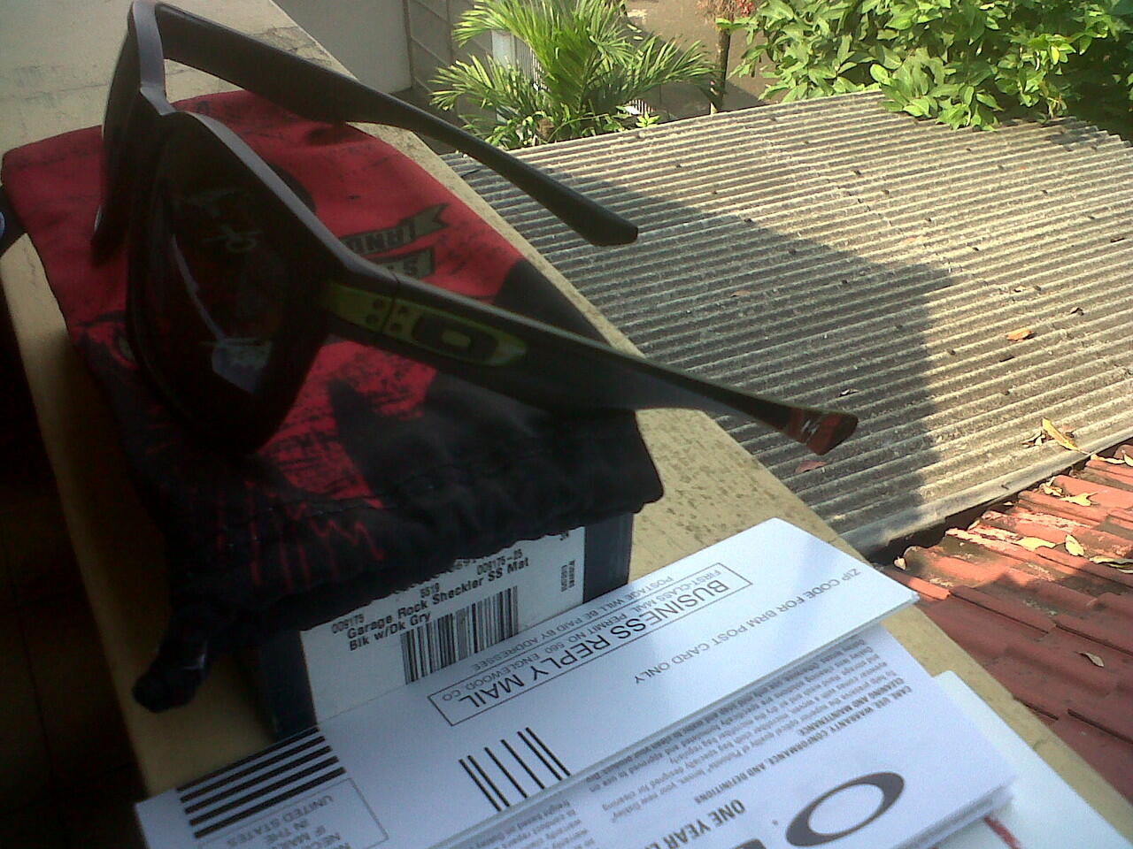 OAKLEY GARAGE ROCK RYAN SHECKLER 100% ORIGINAL NEW MURAH MERIAH