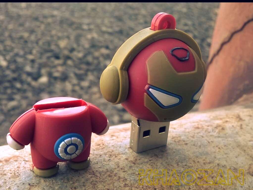USB Flashdisk - MARVEL HEROES: Iron Man, Spider Man, Captain America