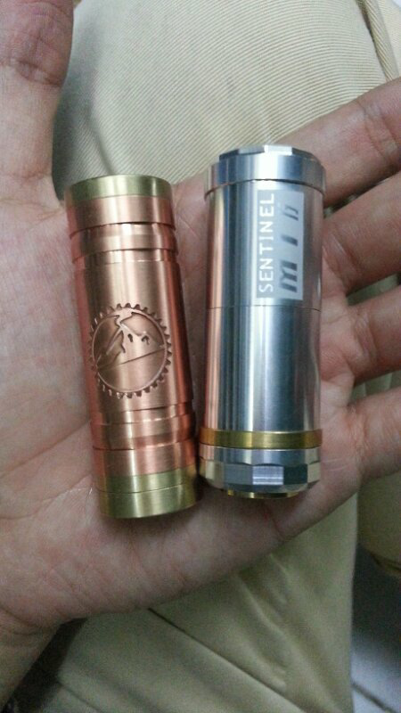 vaporfamiglia | vanila 18350 copper mods | sentinel m16 telescopic | bnib | vaporizer