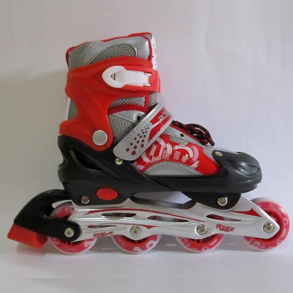 Sepatu Roda Power Super B size M Red