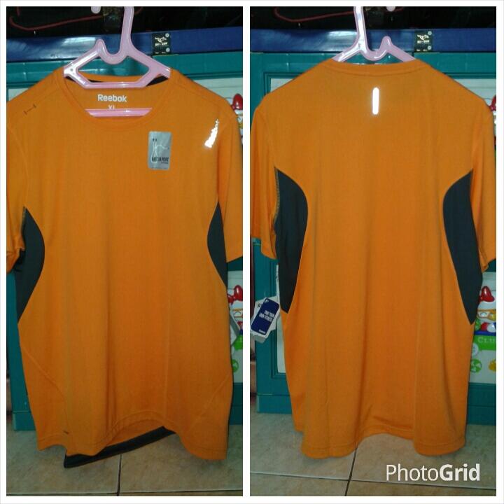 Jual butuh jersey dan jaket running reebok playdry ORIGINAL!!MURMER