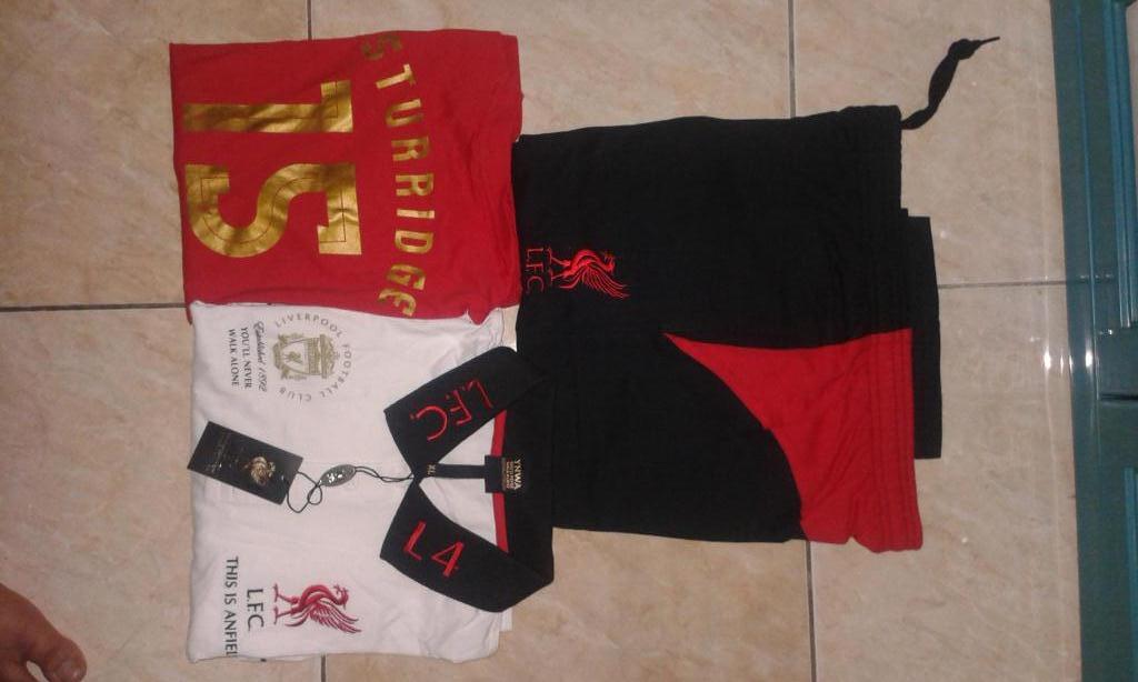 Jual Poloshirt, celana training dan kaos KIDS Liverpool (LFC), ORIGINAL!!Mind..
