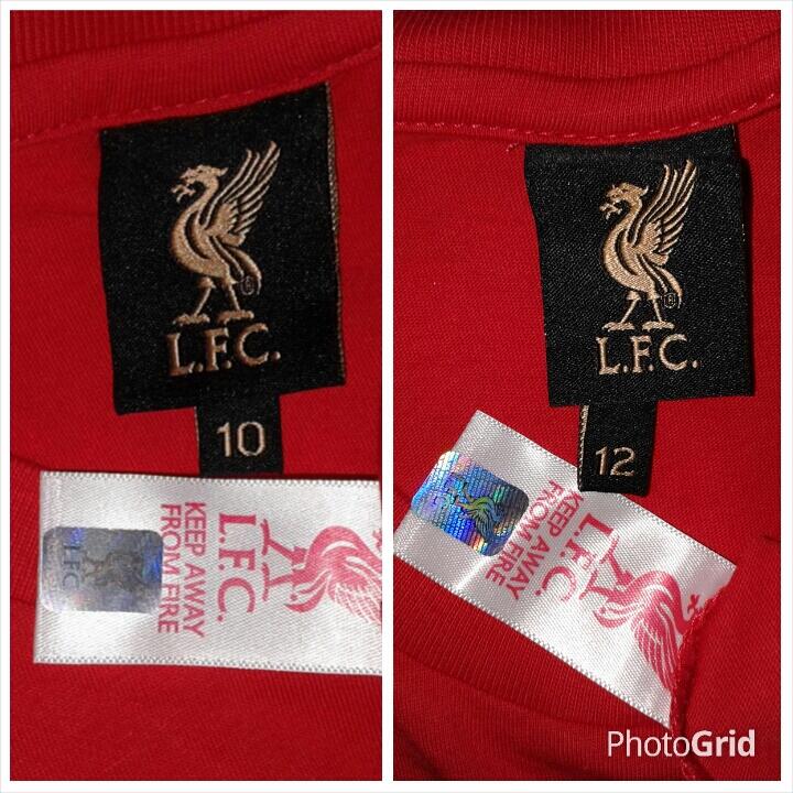 Jual Poloshirt, celana training dan kaos KIDS Liverpool (LFC), ORIGINAL!!Mind..