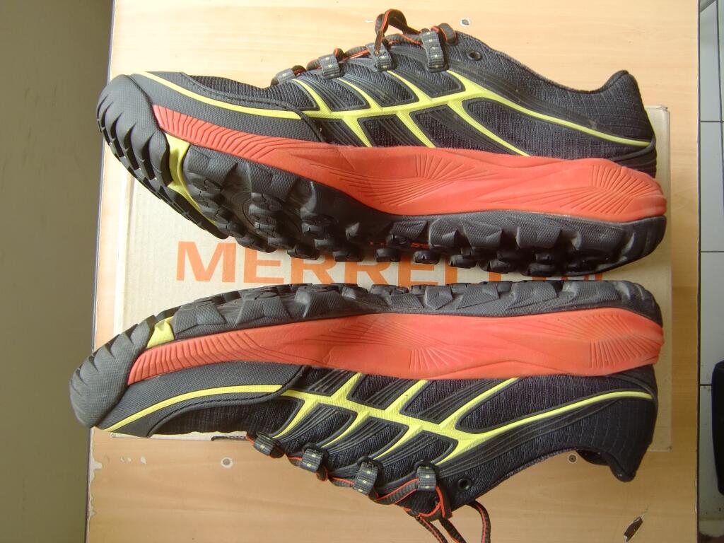 Sepatu Lari Trail / Trail Running Shoes Merrell All Out Rush ORIGINAL Ukuran/Size 43