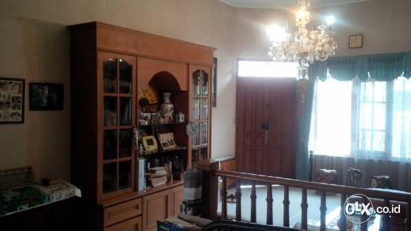 RUMAH PURI ANJASMORO BLOK I MEWAH SEMARANG INTERIOR KAYU JATI