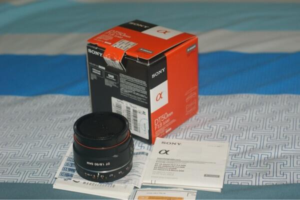 WTS lensa fix Sony 50mm F1.8 SAL50F18
