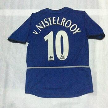 Jersey Manchester United away 2002 Nistelrooy Original Murah