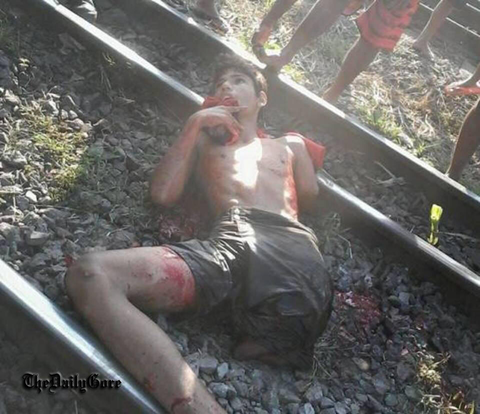 Train Surfing Gone Wrong