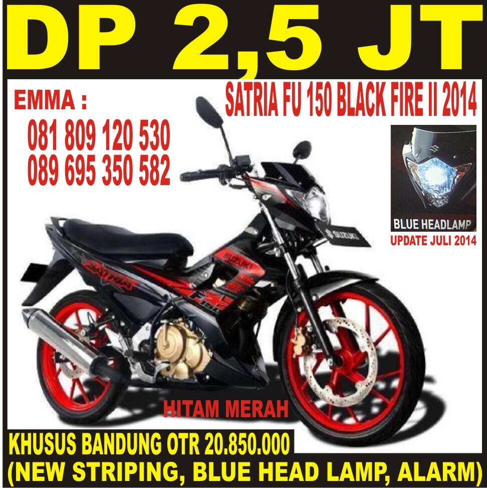 Cari KREDIT SUZUKI SATRIA FU FIGHTER FACELIFT 150 CC 2014 BANDUNG