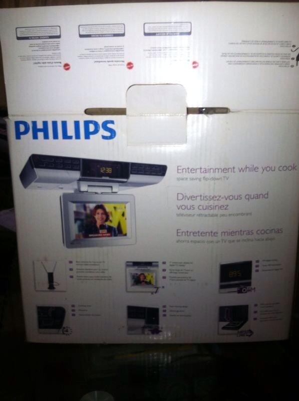 Philips tv portable dapur