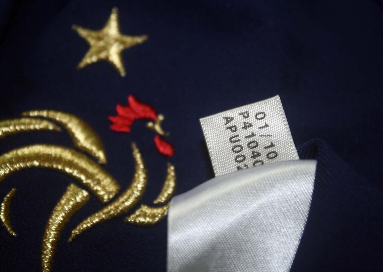 wts jersey france home 2009/2010 original
