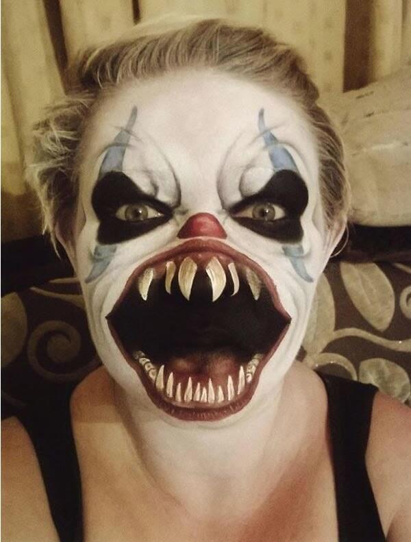 Penampilan hallowen yang keren