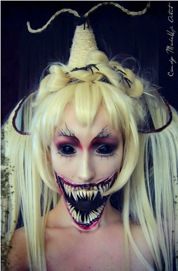 Penampilan hallowen yang keren