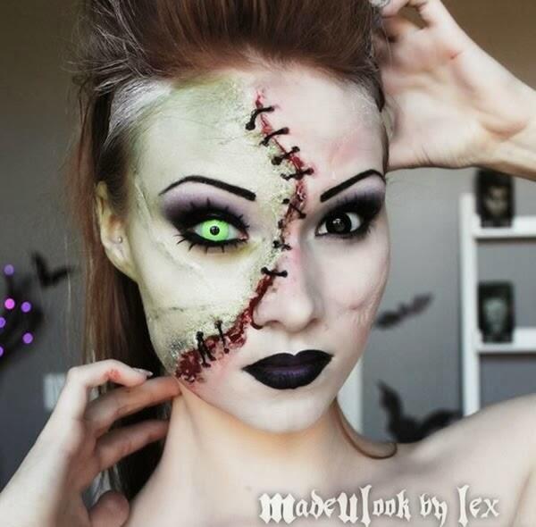 Penampilan hallowen yang keren