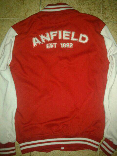 jaket varsity liverpool + retro liverpool murah abis !!!