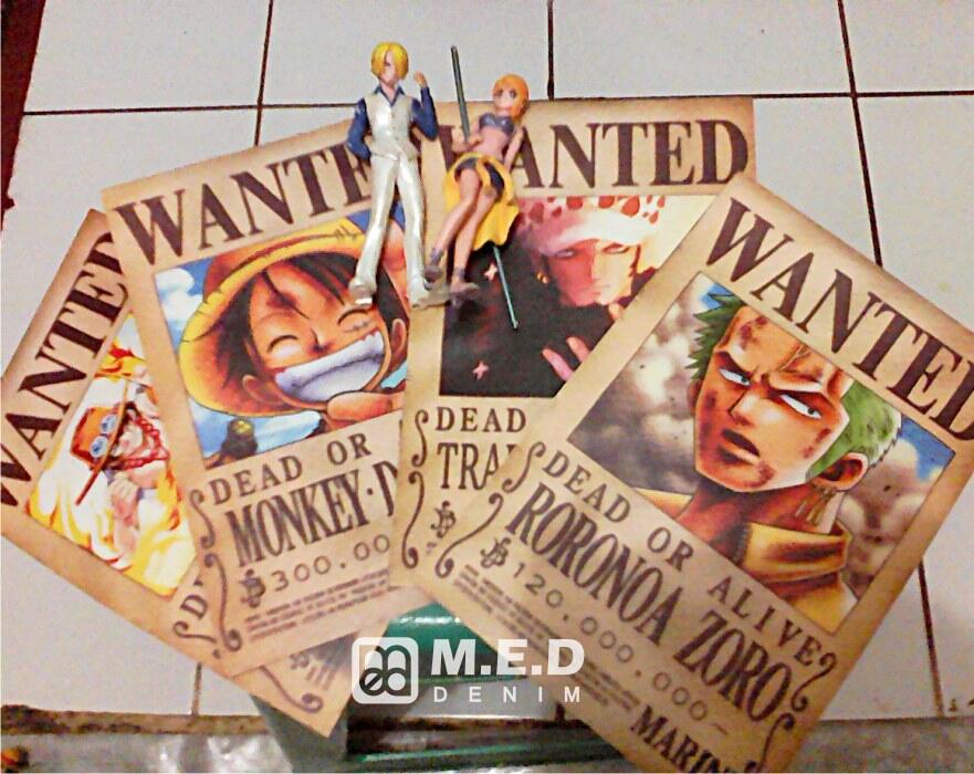 Wanted sticker