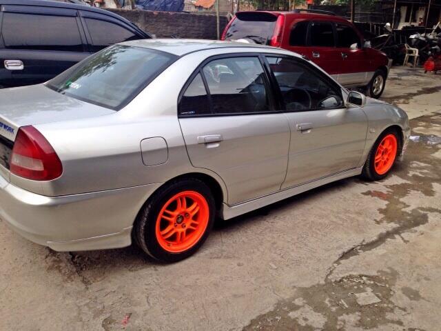 Fs: Lancer EVO 4 2000 Manual thn 2000...Full Modif Racing Look..muurrahh