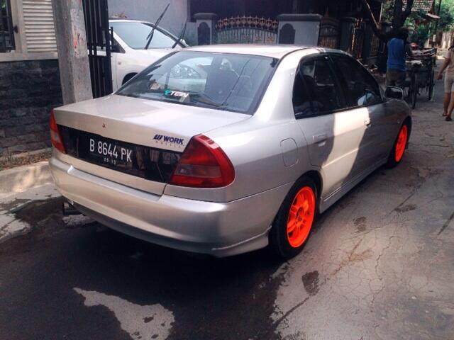 Fs: Lancer EVO 4 2000 Manual thn 2000...Full Modif Racing Look..muurrahh