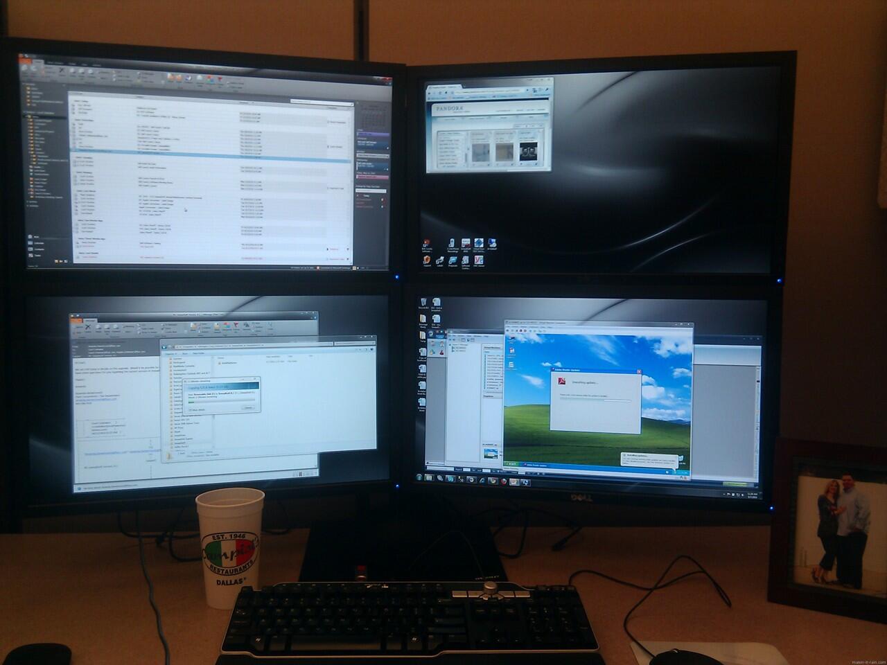Quadro NVS 420 - Quad Display Monitor Res. WQHD