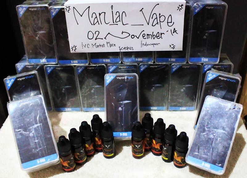 TERMURAH VAPORSHARK RDNA 30W + 2 SKIN + BONUS PREMIUM LIQUID + FREE ONGKIR