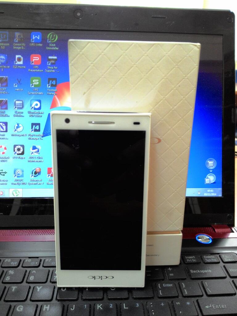 Terjual [WTS] OPPO "Find Way" U7015 Warna Putih -- Mulus 