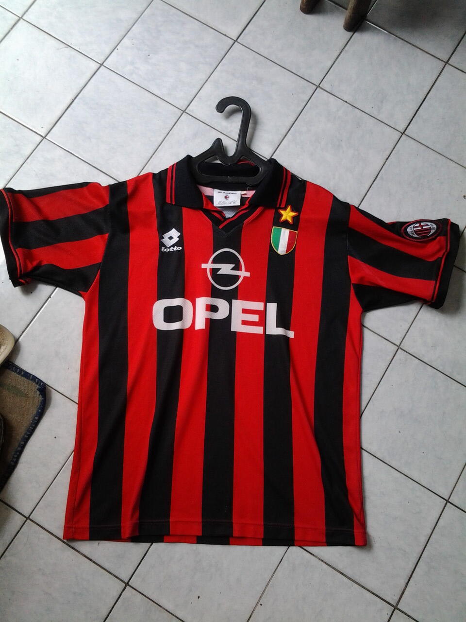 Jual Ac Milan home 95-96,England 98,MUFC 02