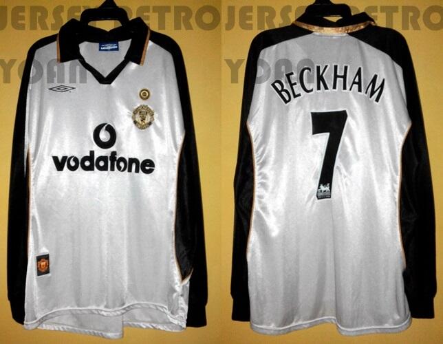 JERSEY MAN. UNITED CENTENARY BECKHAM #7 LONG SLEEVE MURCE KEREN