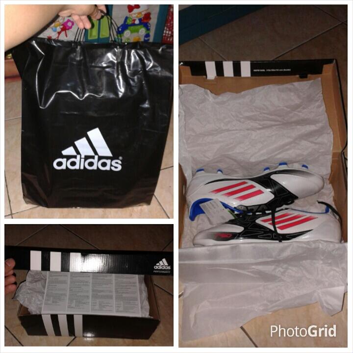 Jual cepat butuh sepatu sepakbola ADIDAS F10 TRX FG ORIGINAL, MURMER!!