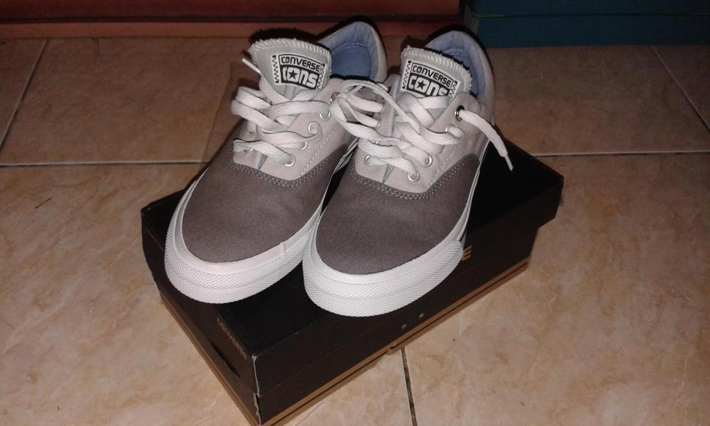 Jual Cepat Butuh Dana, CONVERSE SKIDGRIP CVO OX CHARCOAL GRA!!ORI,,