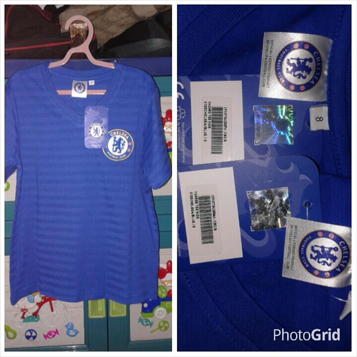 Jual cepat butuh, T-Shirt Chelsea FC dan Inter Milan FC, ORIGINAL APPAREL!!