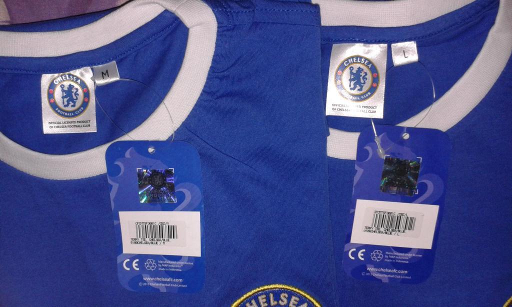 Jual cepat butuh, T-Shirt Chelsea FC dan Inter Milan FC, ORIGINAL APPAREL!!