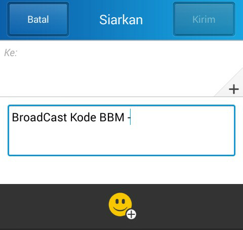 STOP BroadCast Kode di BBM, Jangan Mau di Bodohi!