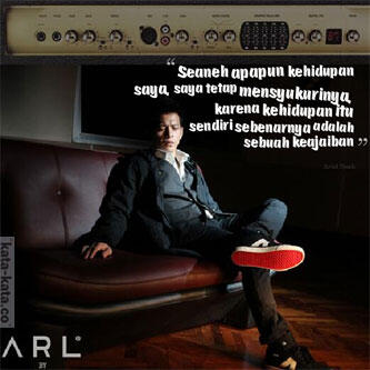 Kata motivasi dari Ariel NOAH