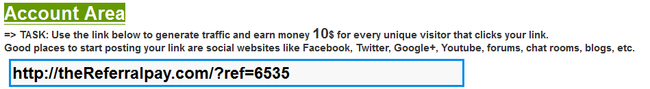 Situs referral penghasil $ 