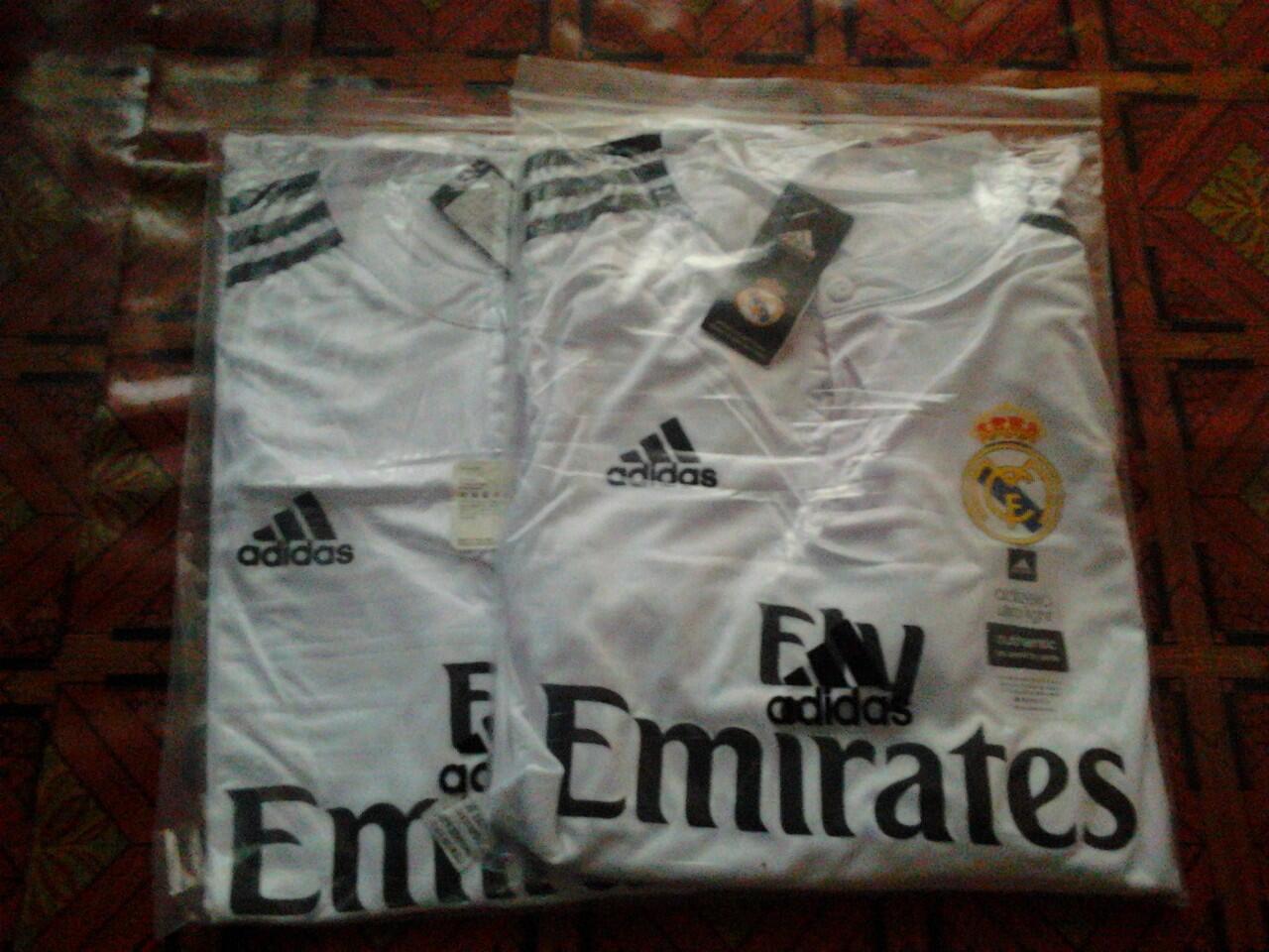 JERSEY REAL MADRID HOME 2014/2015 GRADE ORI OBRAL SISA STOK